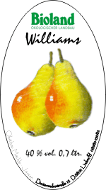 Bio-Williams - Schnaps aus kontrolliert biologischem Anbau - Bioobst - Lindau - Bodensee